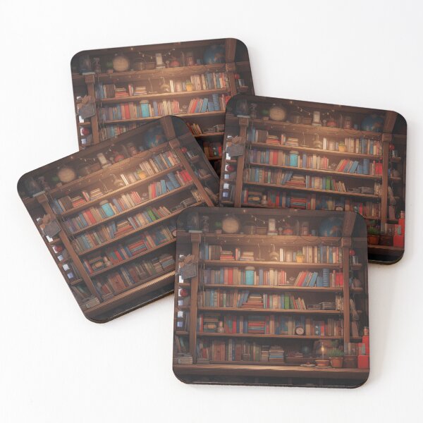 Item preview, Anime Bookshelf designed and sold by SunMoonMilk.