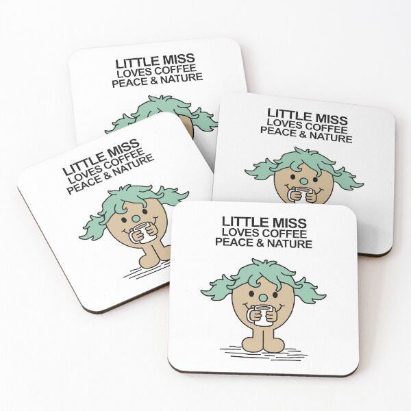 Item preview, Little Miss Loves Coffee, Peace and Nature designed and sold by Scat the cat.