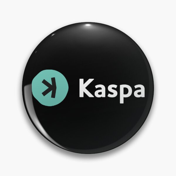 Item preview, Kaspa KAS Crypto Altcoin - The Future of Decentralized Finance (Horizontal Green) designed and sold by CryptoMoods.