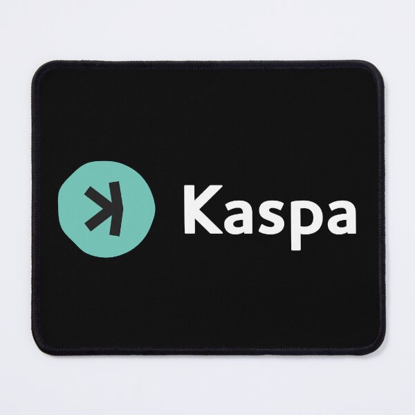 Item preview, Kaspa KAS Crypto Altcoin - The Future of Decentralized Finance (Horizontal Green) designed and sold by CryptoMoods.