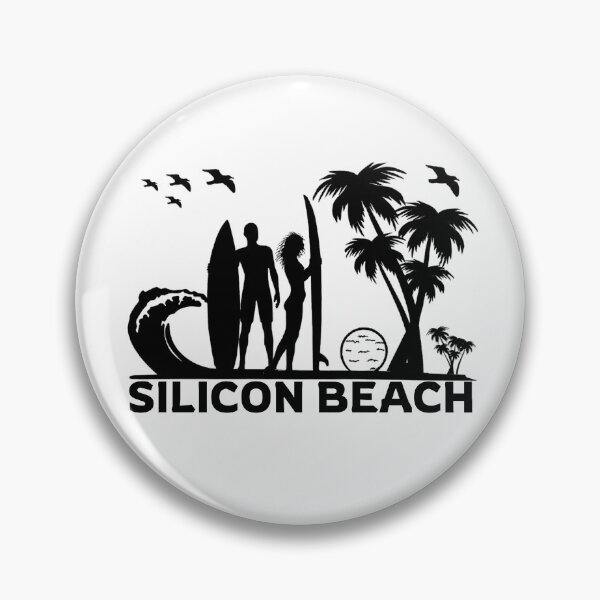 Item preview, SILICON BEACH ~ SUNSET ~ SURFERS ~ (CNVA-11) designed and sold by RodeoMalibu.