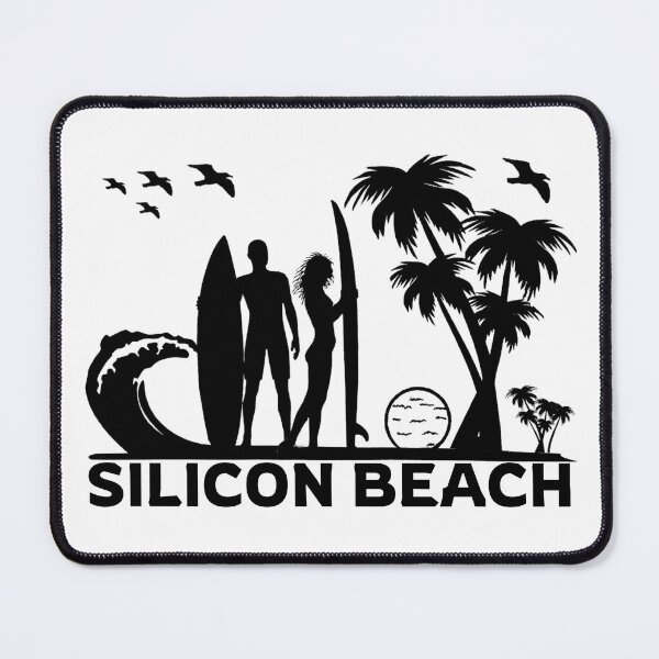Item preview, SILICON BEACH ~ SUNSET ~ SURFERS ~ (CNVA-11) designed and sold by RodeoMalibu.