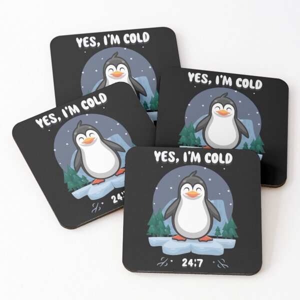 Item preview, YES AM COLD PENGUIN designed and sold by PrintWearZone.