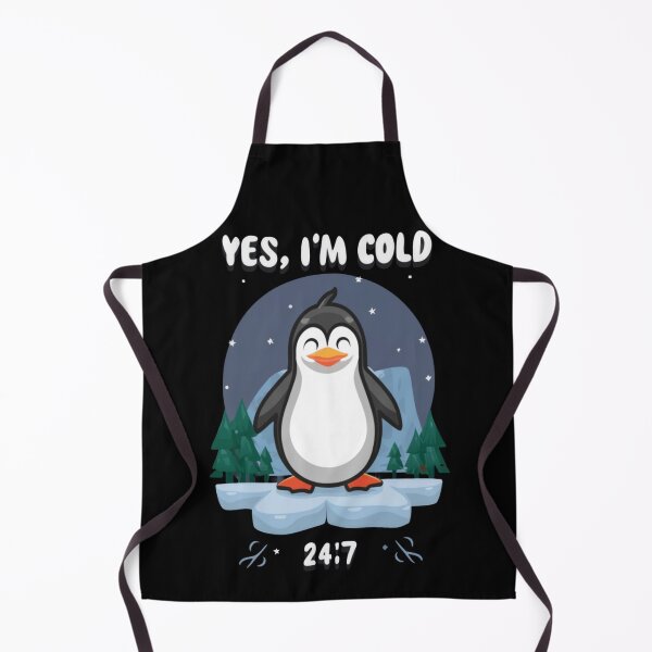 Item preview, YES AM COLD PENGUIN designed and sold by PrintWearZone.