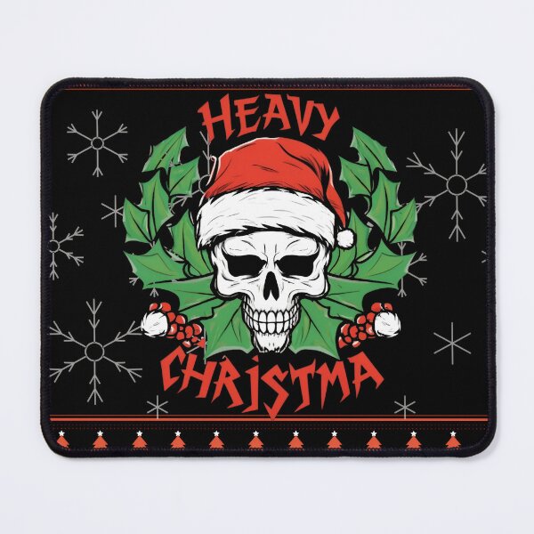 Item preview, HEAVY CHRISTMAS Skull Bones santa | DEATH BLACK METAL Rocker Rock | Ugly Xmas Sweater designed and sold by General-Corner.