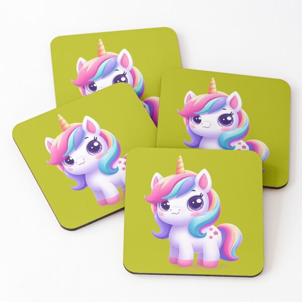 Item preview, Adorable Colorful Unicorn designed and sold by DigiDreamyArt.