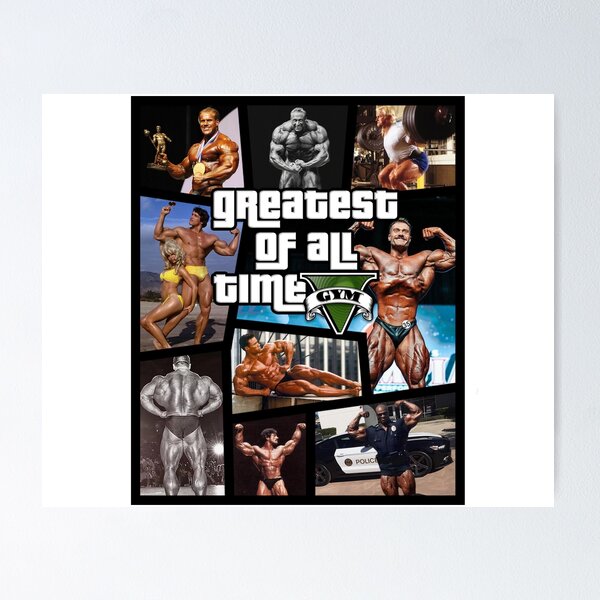 Item preview, Greatest of all time - bodybuilding designed and sold by MuscleMadness.