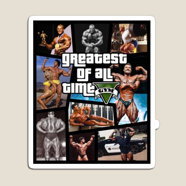 Item preview, Greatest of all time - bodybuilding designed and sold by MuscleMadness.