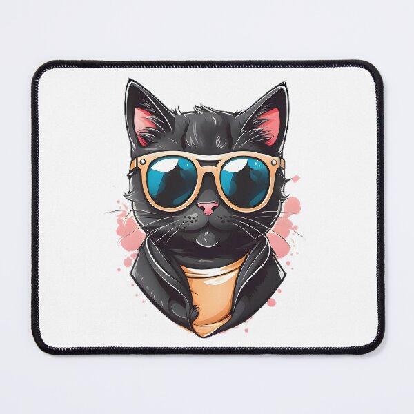 Item preview, black cat sunglasses designed and sold by HOMETOWN86.