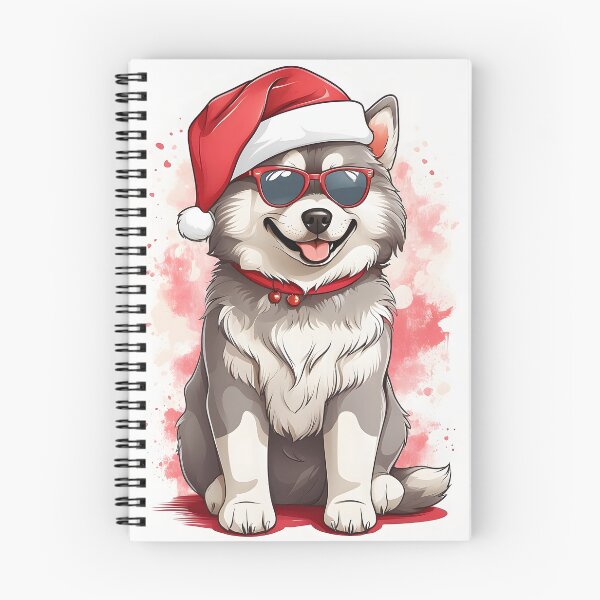 Item preview, alaskan malamute santa designed and sold by HOMETOWN86.
