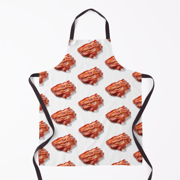 Item preview, Bacontopia: Wrap Your World in Crispy Deliciousness with this Sizzling Bacon Pattern! designed and sold by Ignorant-Artist.