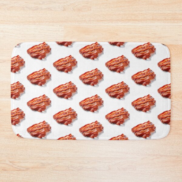 Item preview, Bacontopia: Wrap Your World in Crispy Deliciousness with this Sizzling Bacon Pattern! designed and sold by Ignorant-Artist.