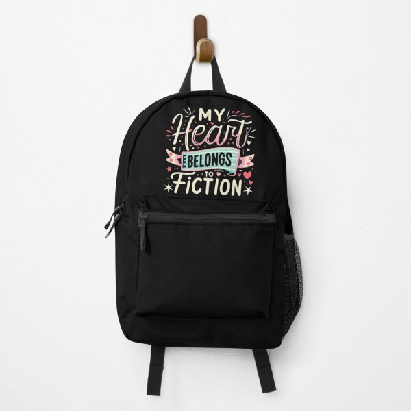 Item preview, My heart belongs to fiction designed and sold by MillenniumDrip.