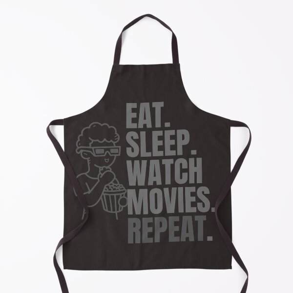 Item preview, Eat sleep watch movies repeat designed and sold by Creativedsigna.