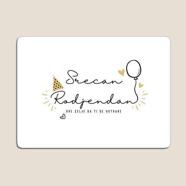 Item preview, Feliz cumpleaños designed and sold by nadjass.