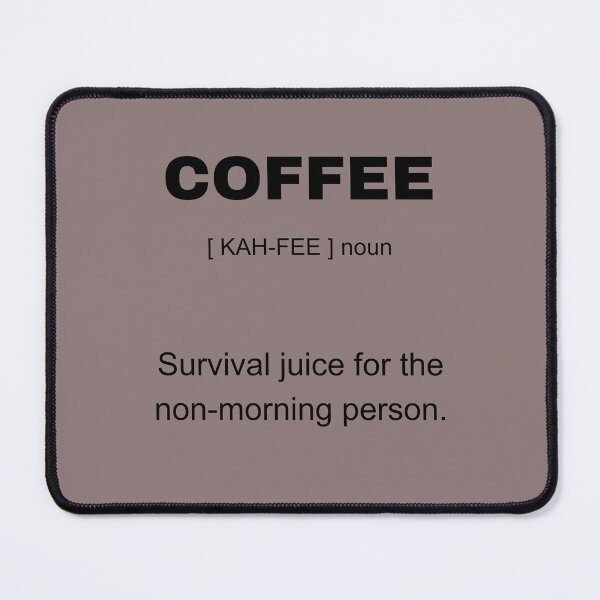 Item preview, COFFEE Definition designed and sold by MEMEBAR.