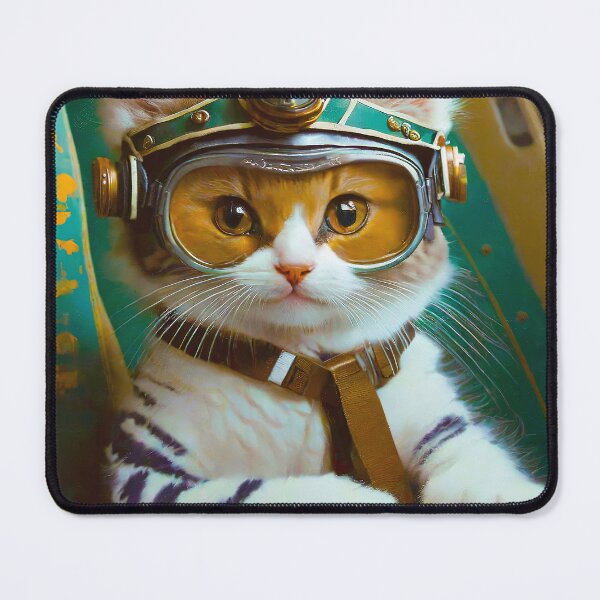 Item preview, handsome cat pilot captain designed and sold by jojokrap-2023.