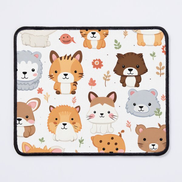 Item preview, Charming Animal Illustrations for Children's Spaces designed and sold by VectorPlace.