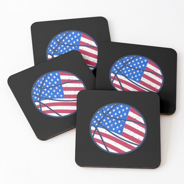 Item preview, Basketball Ball USA Flag Creative Distressed Design designed and sold by venomousvector.