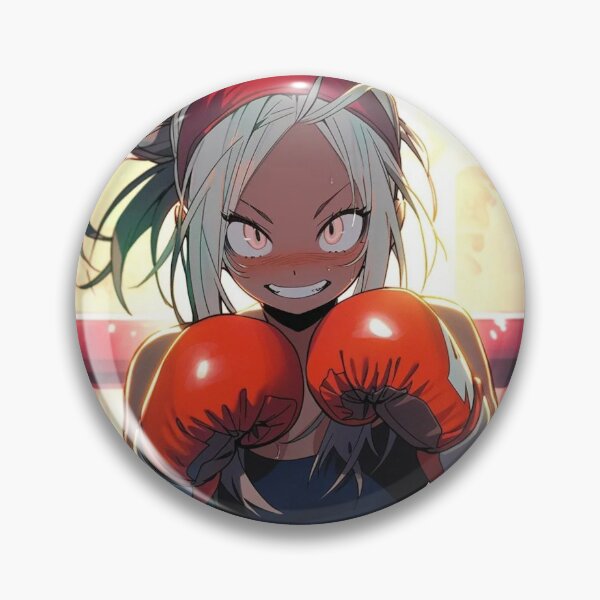 Item preview, Boxing anime girl in ring portrait art designed and sold by TheArtistOf2022.