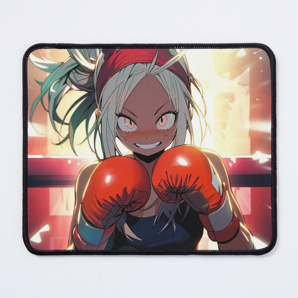 Item preview, Boxing anime girl in ring portrait art designed and sold by TheArtistOf2022.