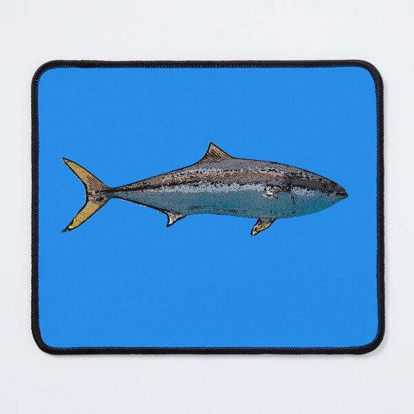 Item preview, Yellowtail Kingfish Great Amberjack Black Alternate Design  designed and sold by designsasstultd.