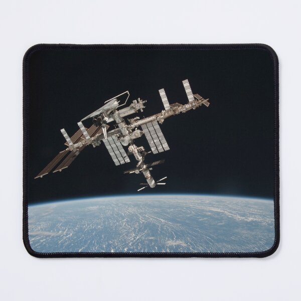 Item preview, STK204508S-International Space Station in orbit above Earth. designed and sold by StocktrekImages.