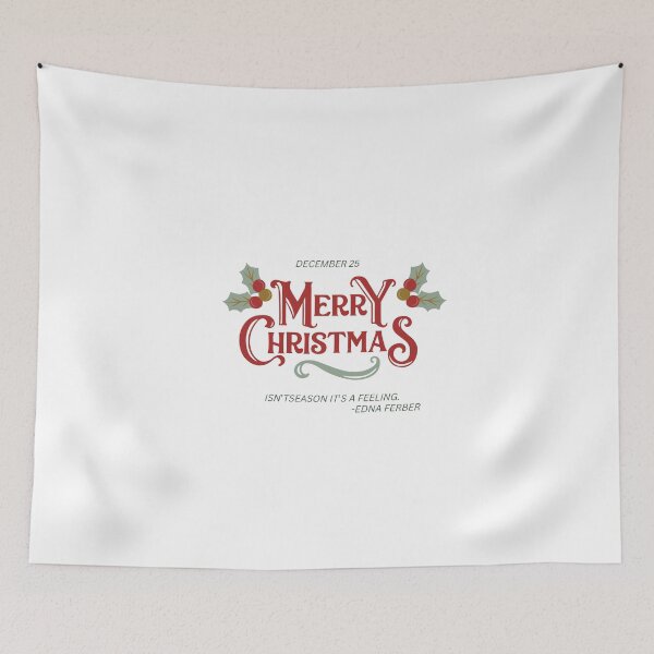 Item preview, Merry christmas phrase  designed and sold by Kissmellon.