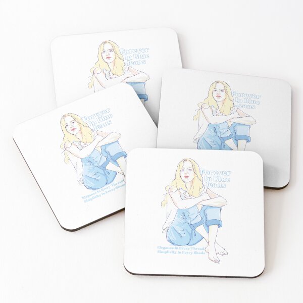 Item preview, Forever in Blue Jeans ( Blonde Girl Edit ) designed and sold by WULFLAND ARTS.