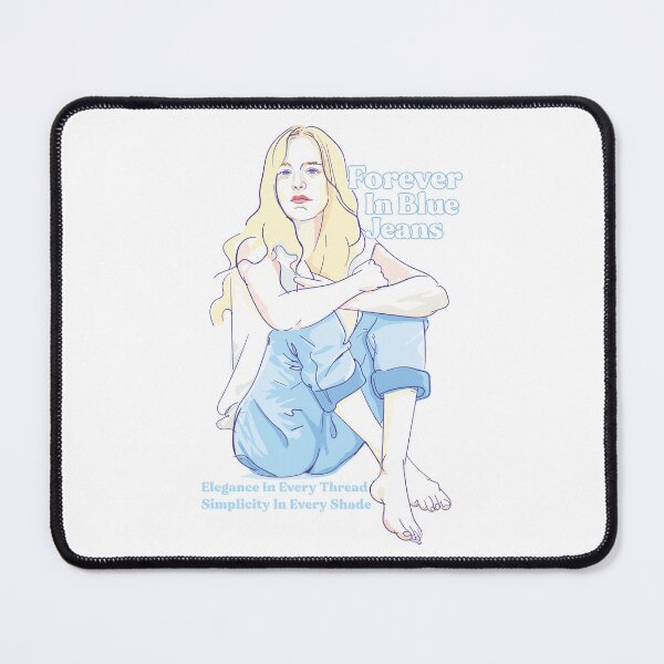 Item preview, Forever in Blue Jeans ( Blonde Girl Edit ) designed and sold by WULFLAND ARTS.