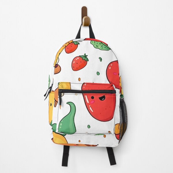 Item preview, Playful Food Characters Pattern for Kids designed and sold by VectorPlace.