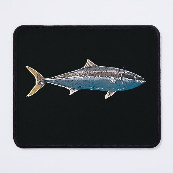 Item preview, Yellowtail Kingfish Great Amberjack White Alternate Design  designed and sold by designsasstultd.
