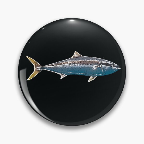 Item preview, Yellowtail Kingfish Great Amberjack White Alternate Design  designed and sold by designsasstultd.