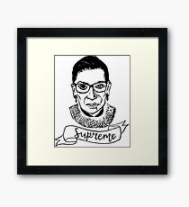 Ruth Bader Ginsburg - Höchste Gerahmtes Wandbild