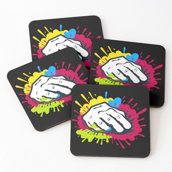 Item preview, Hand of Artist on Color Splash designed and sold by wolfer21.