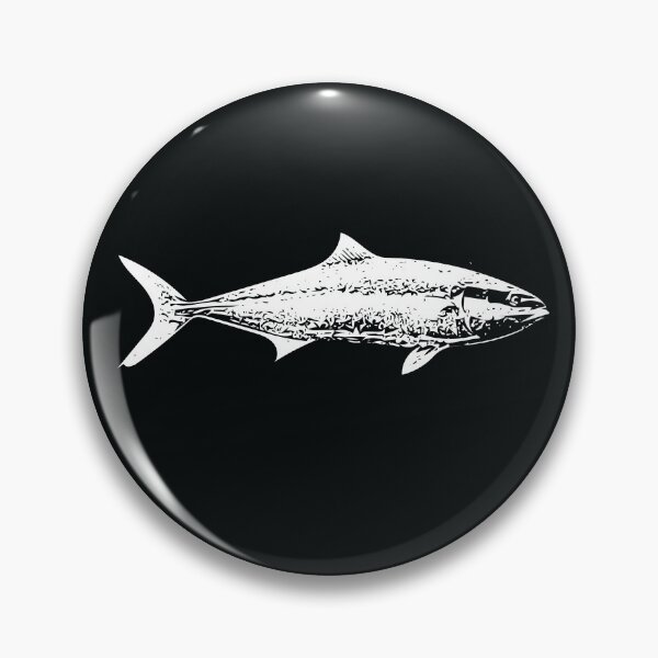 Item preview, Yellowtail Kingfish Great Amberjack White Design  designed and sold by designsasstultd.
