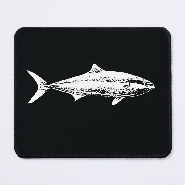 Item preview, Yellowtail Kingfish Great Amberjack White Design  designed and sold by designsasstultd.