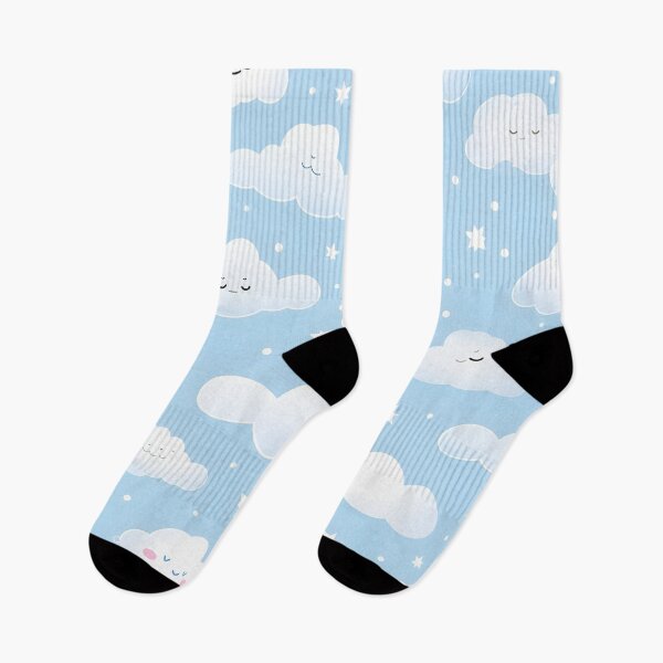 Item preview, Dreamy Clouds and Stars Pattern for Children designed and sold by VectorPlace.