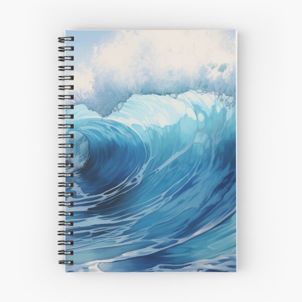 Item preview, Pretty Blue Ocean Waves  designed and sold by SunMoonMilk.