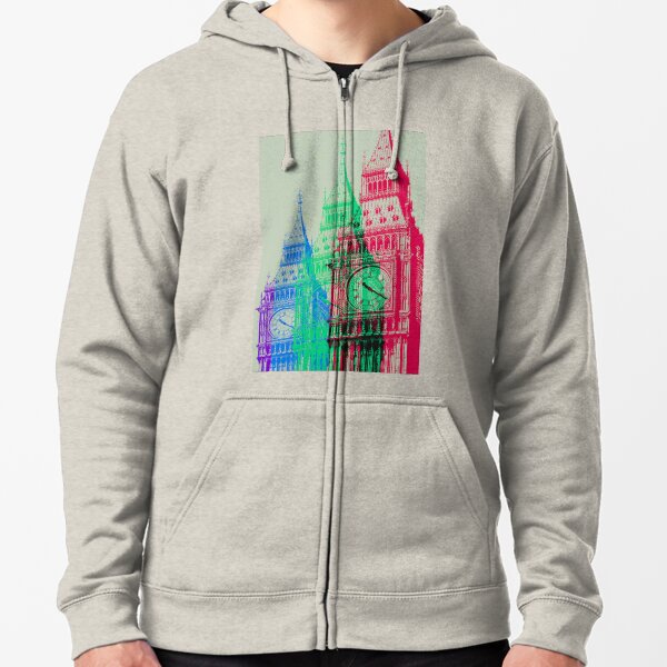 Split on sale colour hoodie