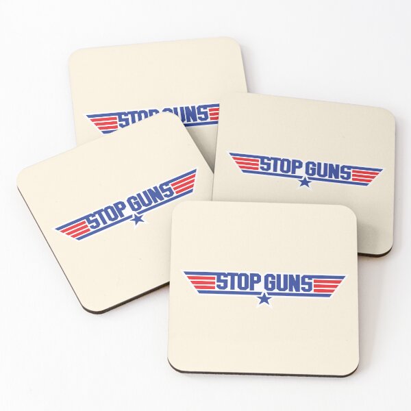 Item preview, Stop Guns Top Gun parody peace message designed and sold by retropetrol.