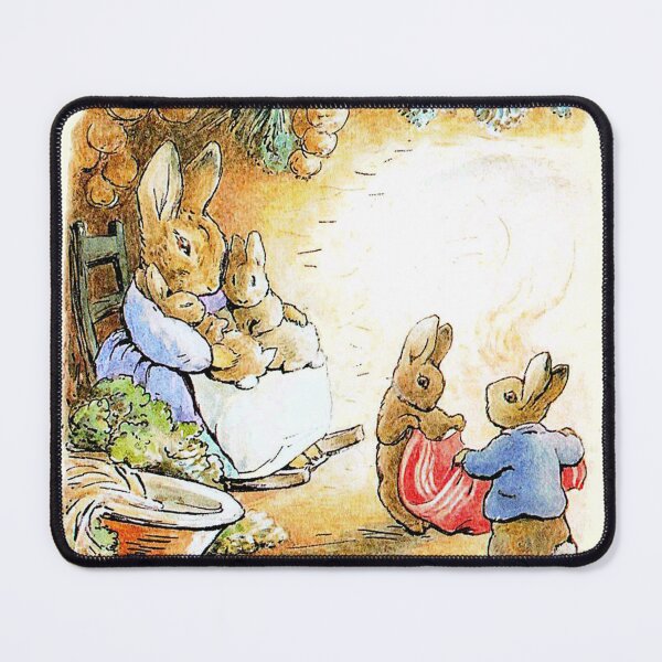 Item preview, Benjamin Bunny at Home - Beatrix Potter designed and sold by forgottenbeauty.