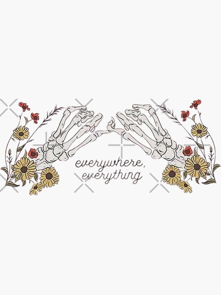 Everywhere, Everything Noah Kahan Sticker | Sticker