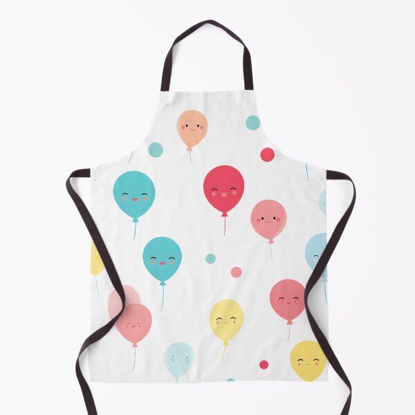 Item preview, Smiling Balloon Friends Pattern for Playful Spaces designed and sold by VectorPlace.