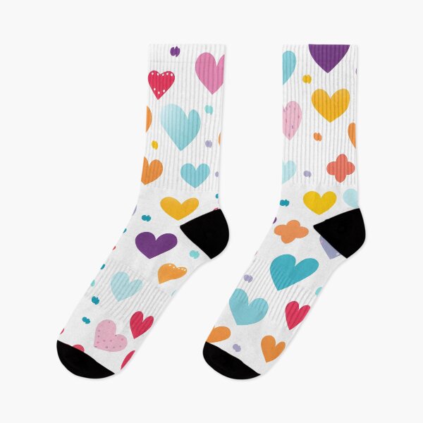 Item preview, Colorful Hearts Pattern for Loving Decor designed and sold by VectorPlace.