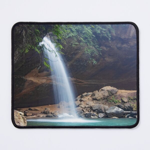 Item preview, Beautiful Lower Falls at Hocking Hills State Park designed and sold by Christa Binder.