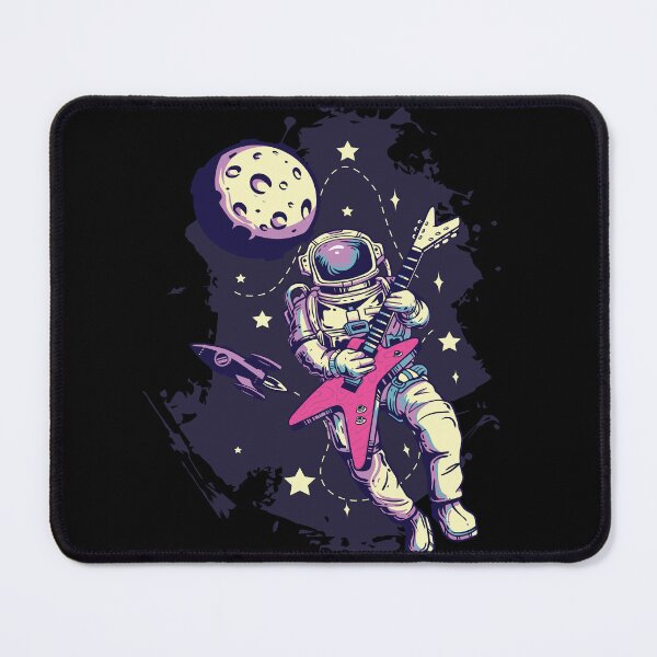 Item preview, Guitar Rock Music Astronaut Space designed and sold by MooonTees.