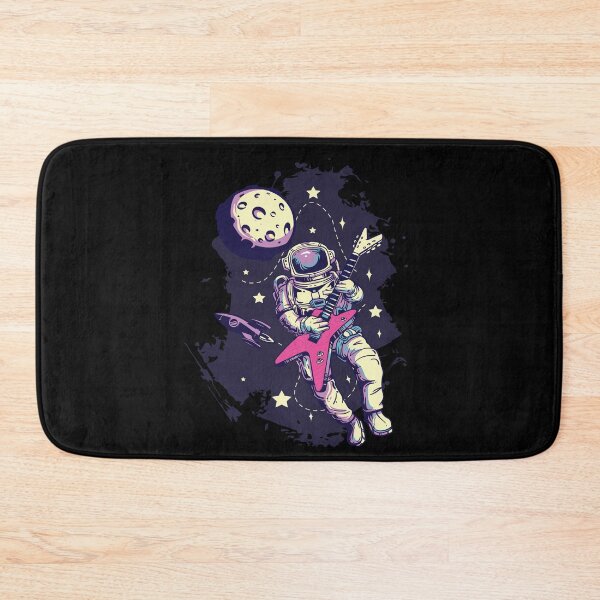 Item preview, Guitar Rock Music Astronaut Space designed and sold by MooonTees.