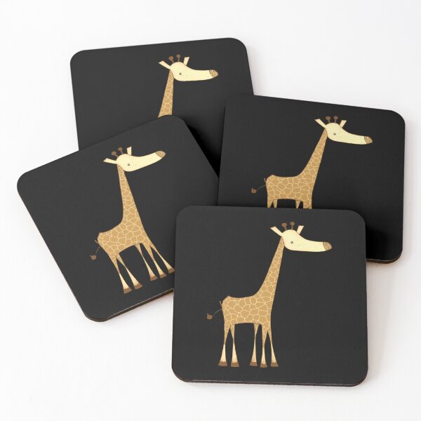 Item preview, Minimalist Art Giraffe: Graceful Simplicity in Wildlife designed and sold by hamishby.