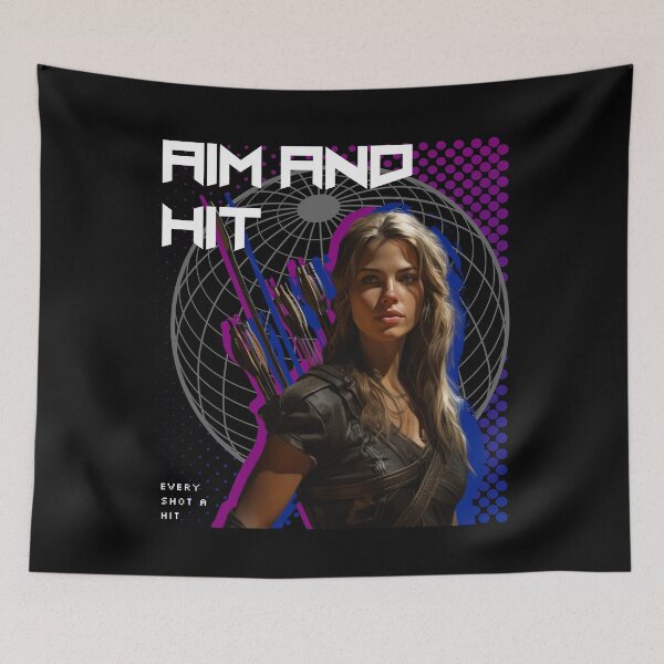 Item preview, Aim and Hit Archery Woman Shirt designed and sold by RedDesignSyc.